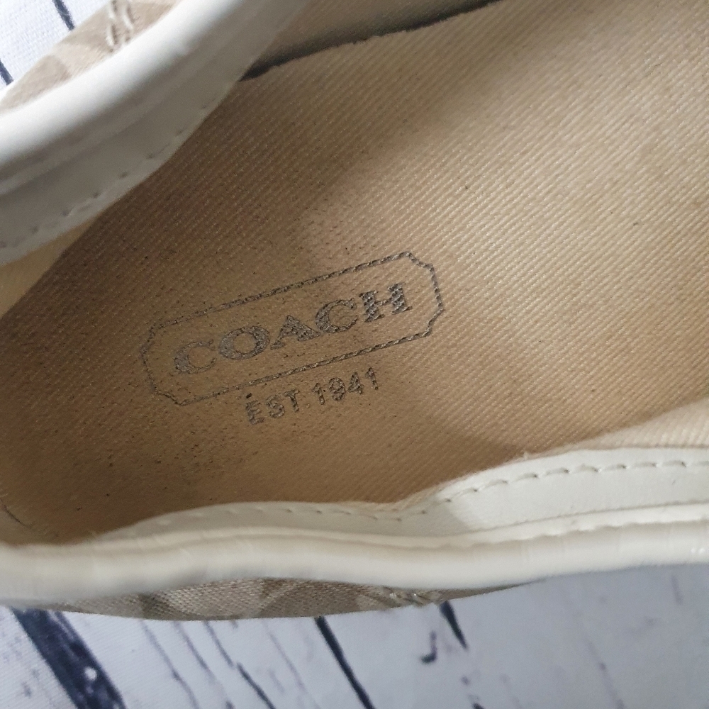 Coach Signature Women Sneaker Size 6.5 - Picture 8 of 10